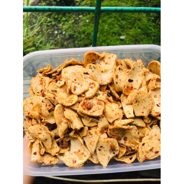 

Keripik Basreng Sultan Bumbu Seblak/basreng daun jeruk/basreng pedas netto 500 gr
