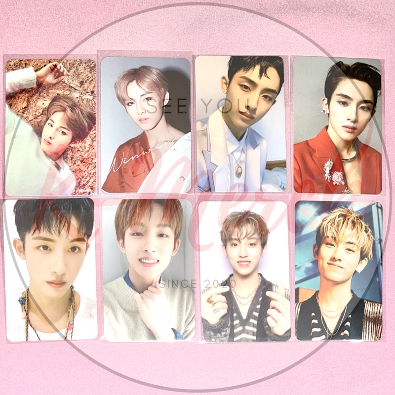 WINWIN PHOTOCARD Fanparty 2018 Chain Past Departure Arrival Resonance Our home Photopack pack AR Pho