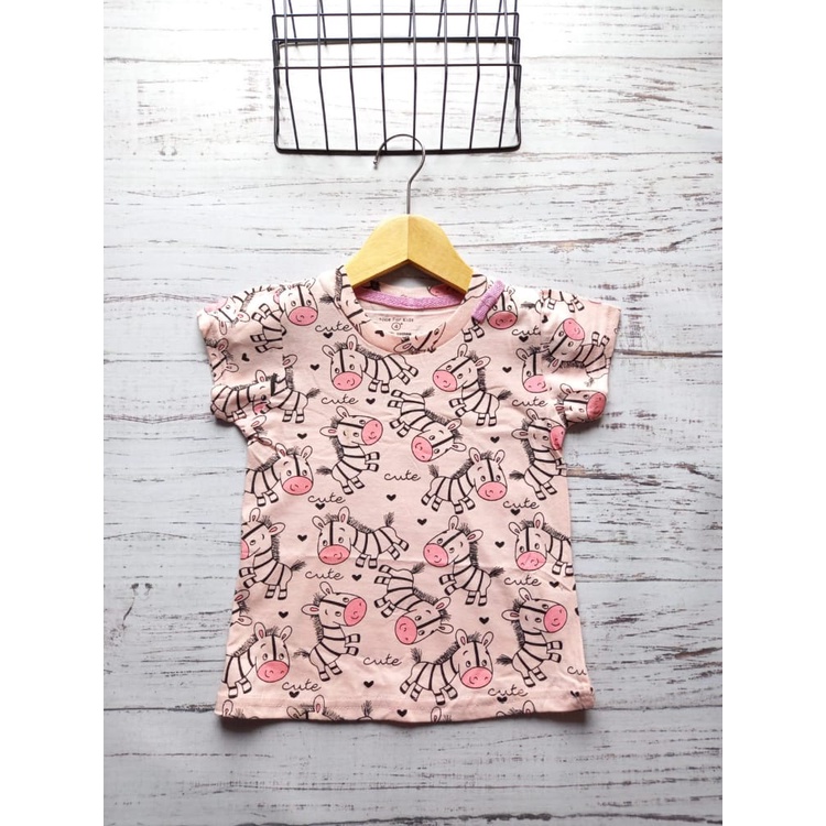 KAOS ANAK/KAOS FULLPRINT ANAK CEWEK