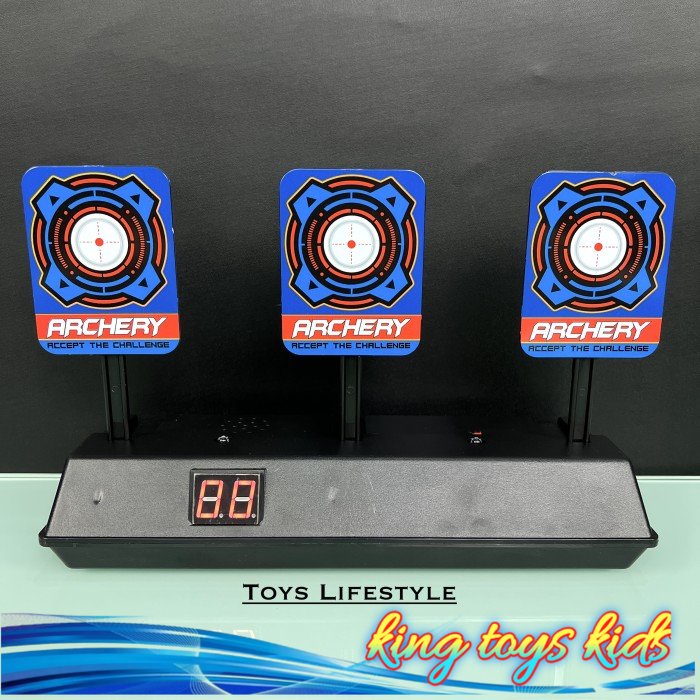 BARU / Papan Sasaran Target Shooting Tembak Elektrik Efek Suara Nerf WGG BB