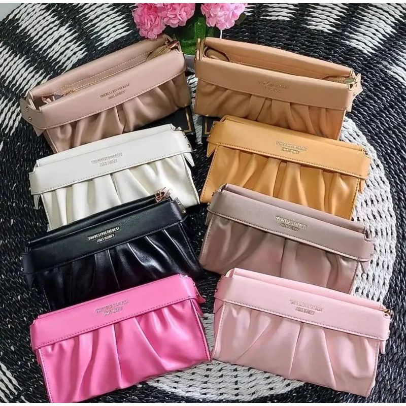 HARGA DISKON TAS SELEMPANG WANITA UNIK CANTIK JIMS HONEY JH MAGDALENA BAG KADO ULTAH ANNIVERSARY PACAR ISTRI CEWEK PEREMPUAN UNIK ELEGANT CANTIK MURAH FEMINIM TAS WANITA KULIT KERJA KANTOR KONDANGAN PESTA NIKAHAN SESERAHAN