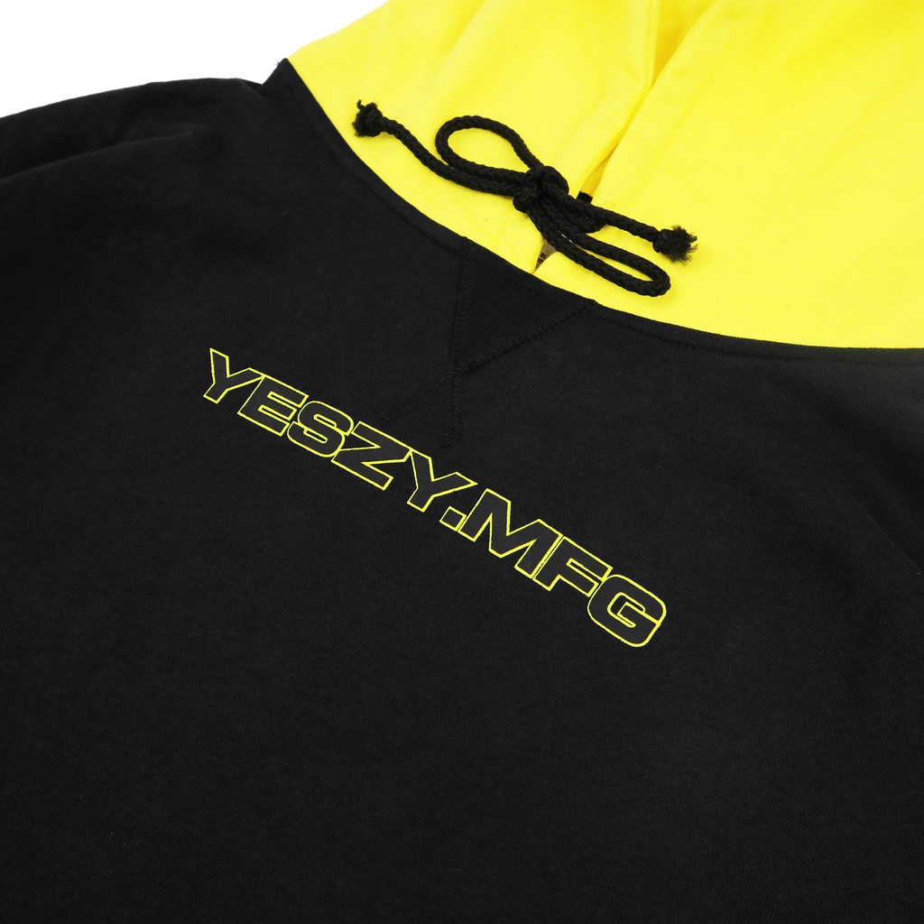 YESZY.MFG Crisis Combine Black Neon Hoodie