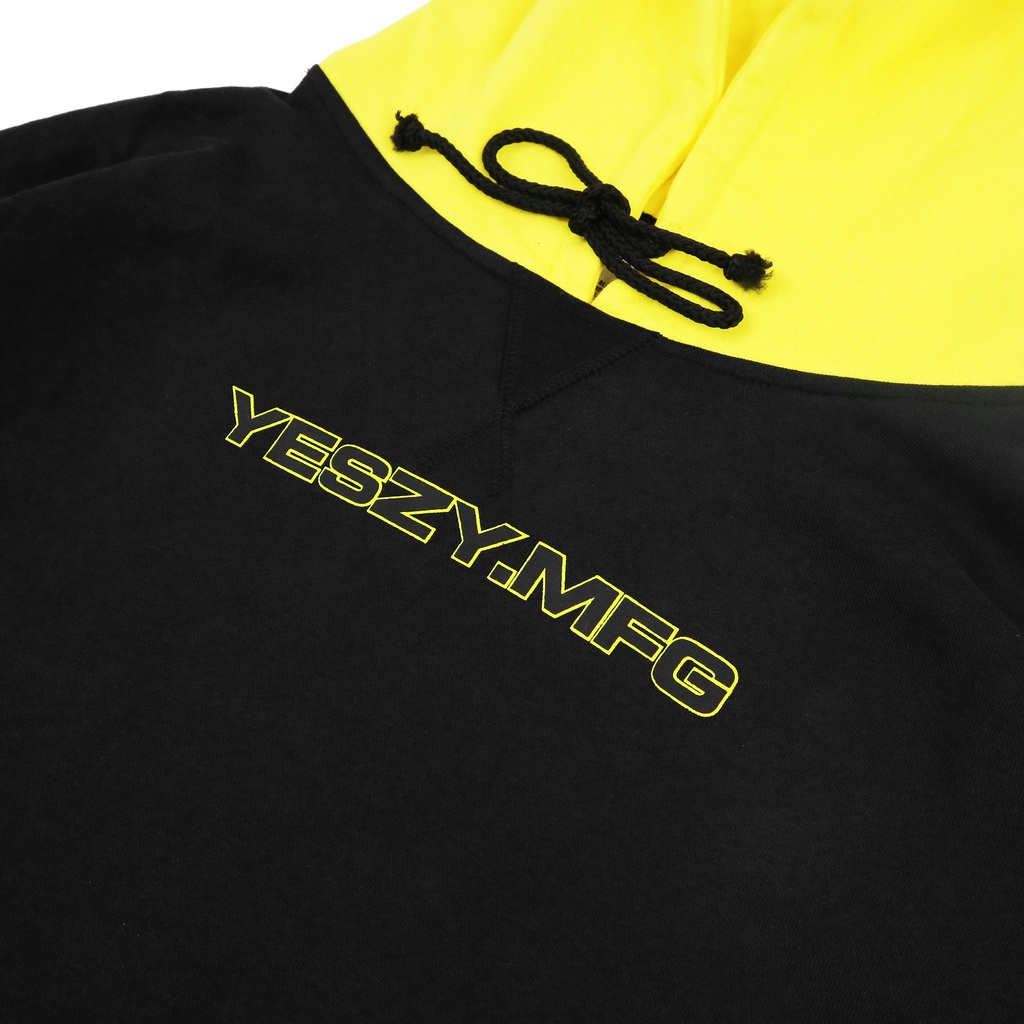 YESZY.MFG Crisis Combine Black Neon Hoodie