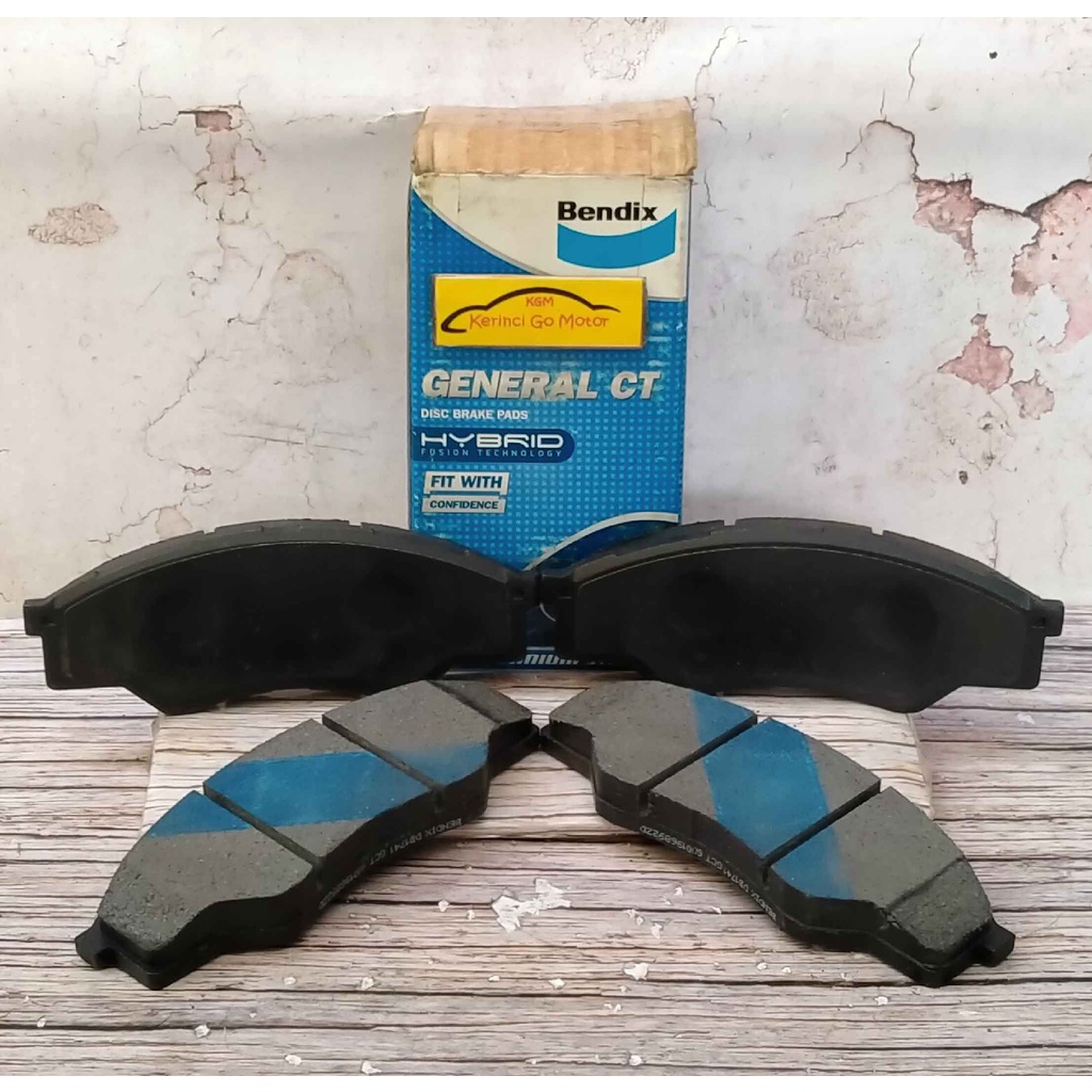 BRAKE PAD KAMPAS REM DEPAN HILUX PICK UP 2008 BENDIX DB1741 GCT