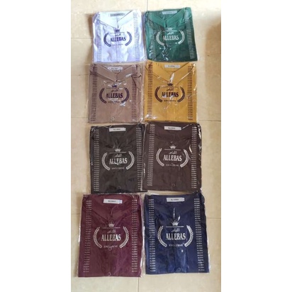 Baju Koko Allebas Lengan Panjang/baju Koko pria/ baju takwa/baju Koko murah/baju pria/baju muslim pr