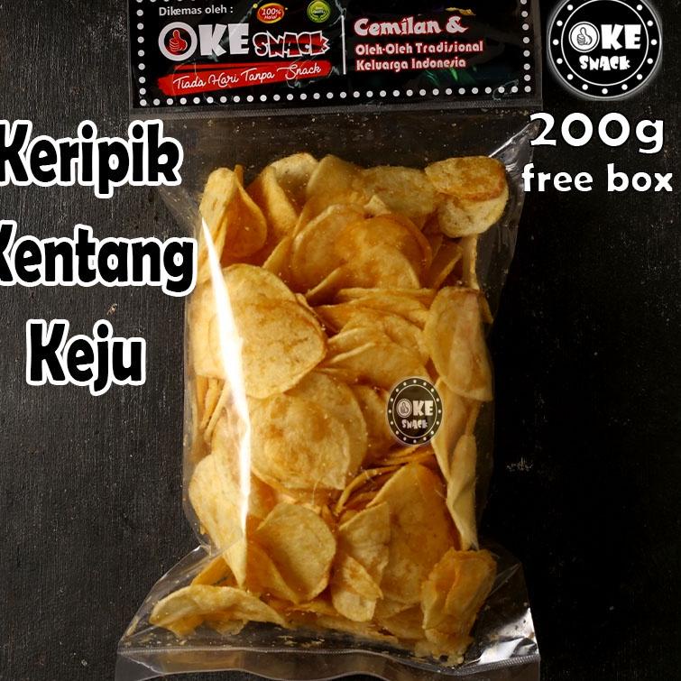 

(PROMO Q0W66) Keripik Kentang Keju ✰