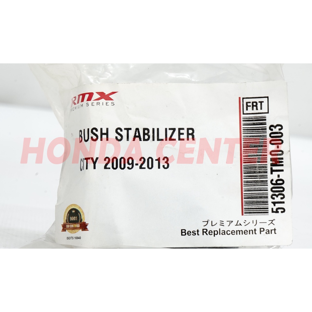 Karet bush bushing stabil stabilizer belah karet roti honda city gm2 2009 2010 2011 2012 2013