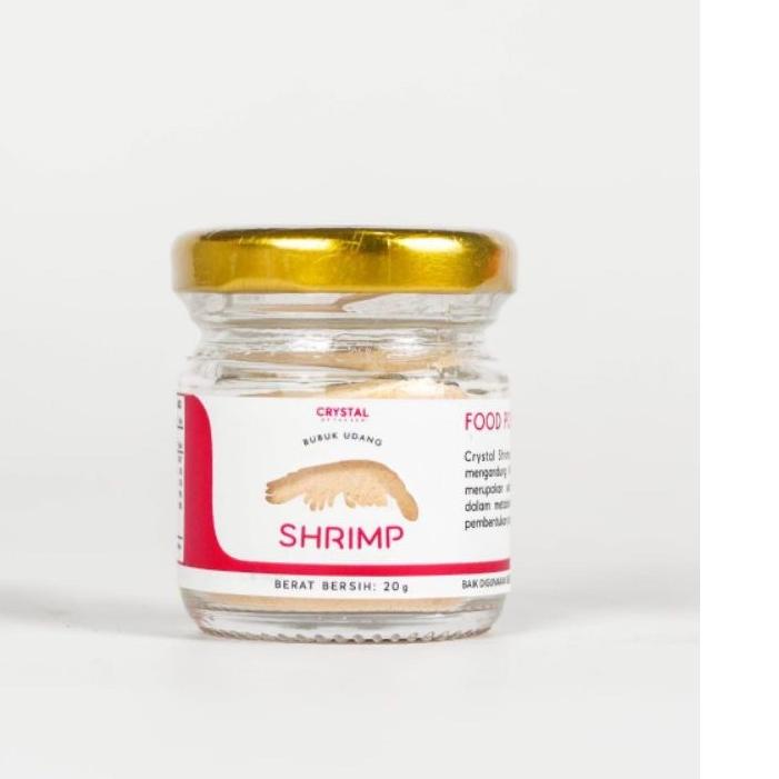 

limited STOCK!Crystal Of the Sea White Brown Anchovy Shrimp Powder 20 gr / Kaldu MPASI|SQ2