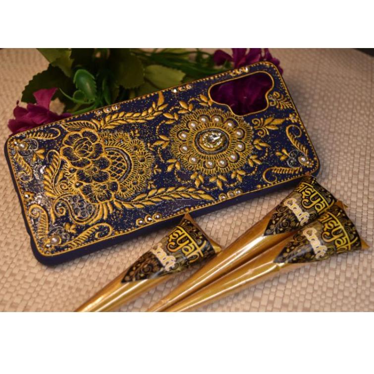 

(J4)1♥☞) henna aisyah - henna craft gold dan silver best seller 1pcc 10rb premium