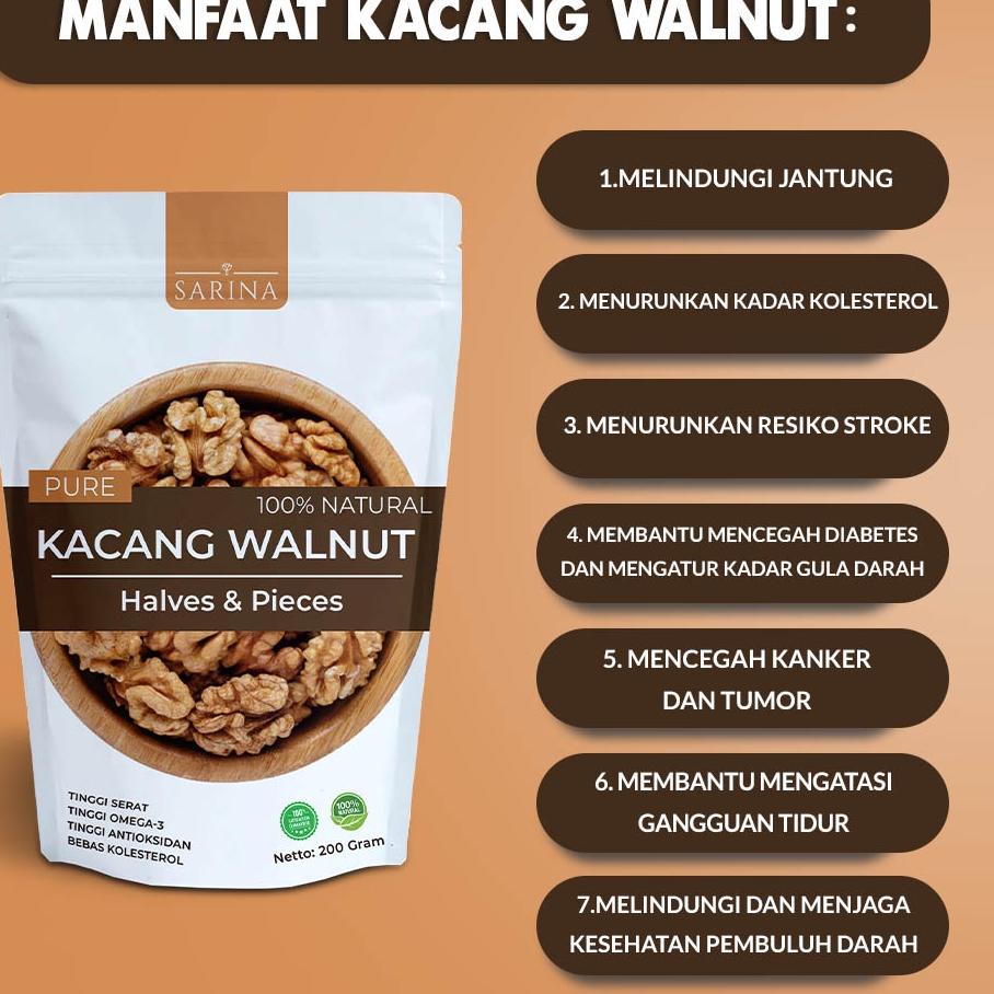 

Barang Terlaris WALNUT ROASTED KACANG WALNUT PANGGANG PREMIUM;
