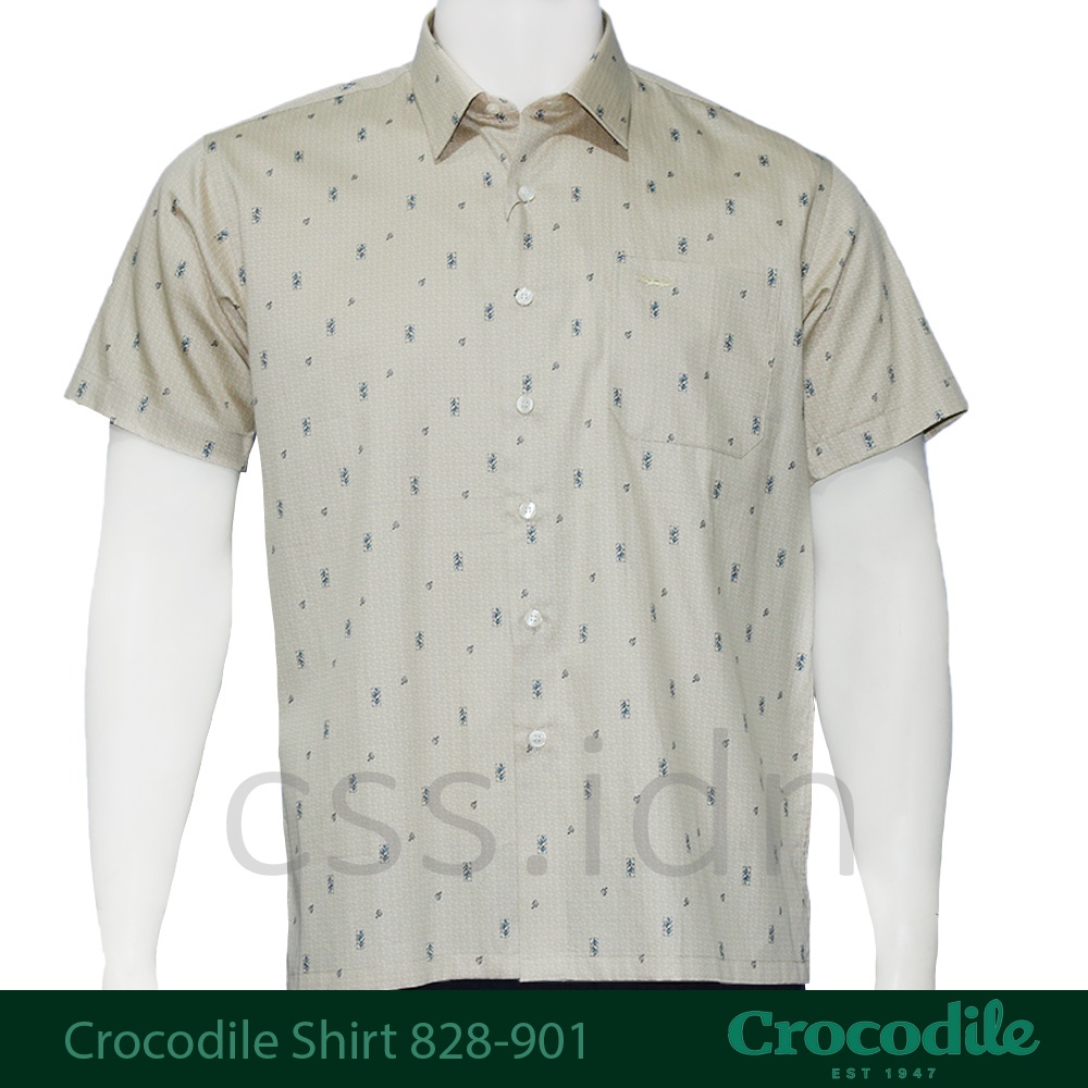 Kemeja Pria Lengan Pendek Crocodile 828-901