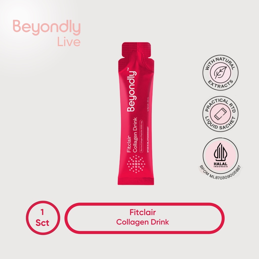 Beyondly Fitclair Collagen Drink 25 ml (1 Sachet)