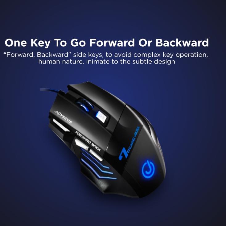Paling Laris RGB Professional Gaming Mouse JOYSEUS 3200DPI LED USB Wired - MS0007