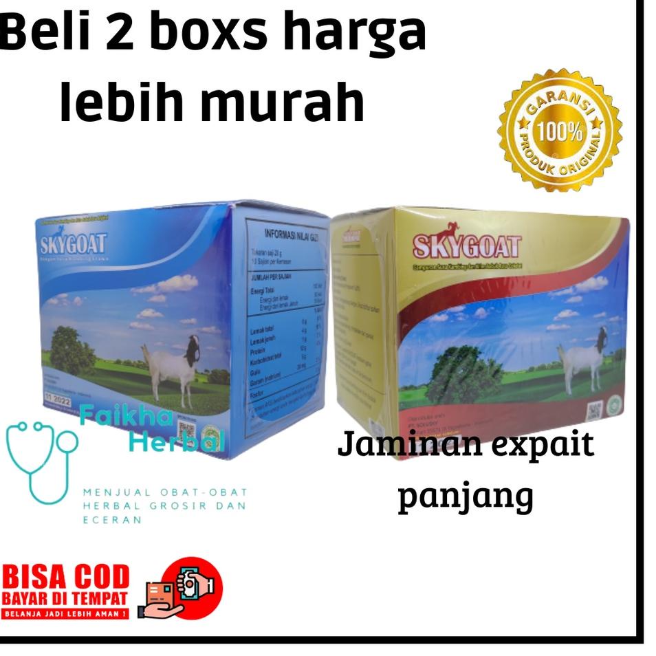 

✨11.11✨ Skygoat Susu Kambing Full Cream Ettawa / Sky Goat Susu Kambing Coklat Dan Vanilla Original
