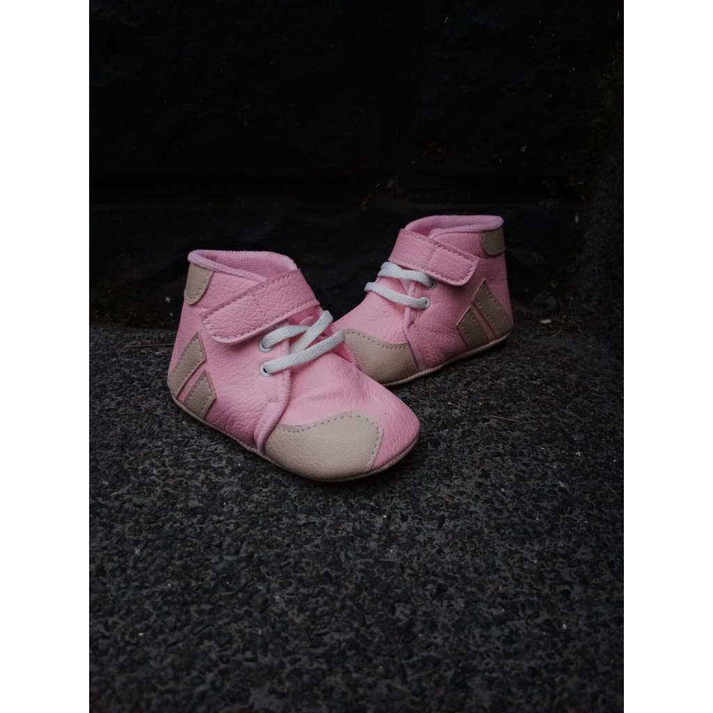 sepatu anak bayi laki-laki perempuan prewalker shoes 0-12 bulan terbaru