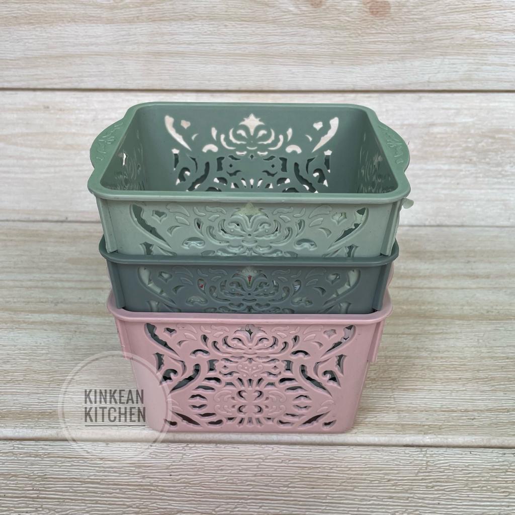 Storage Basket / Tempat Keranjang Plastik Serbaguna - Quattro 8360