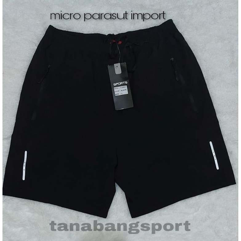 Celana pendek olahraga pria GYM jogging badminton running futsal/celana olahraga bahan micro pearasut import/celana olahraga pria wanita