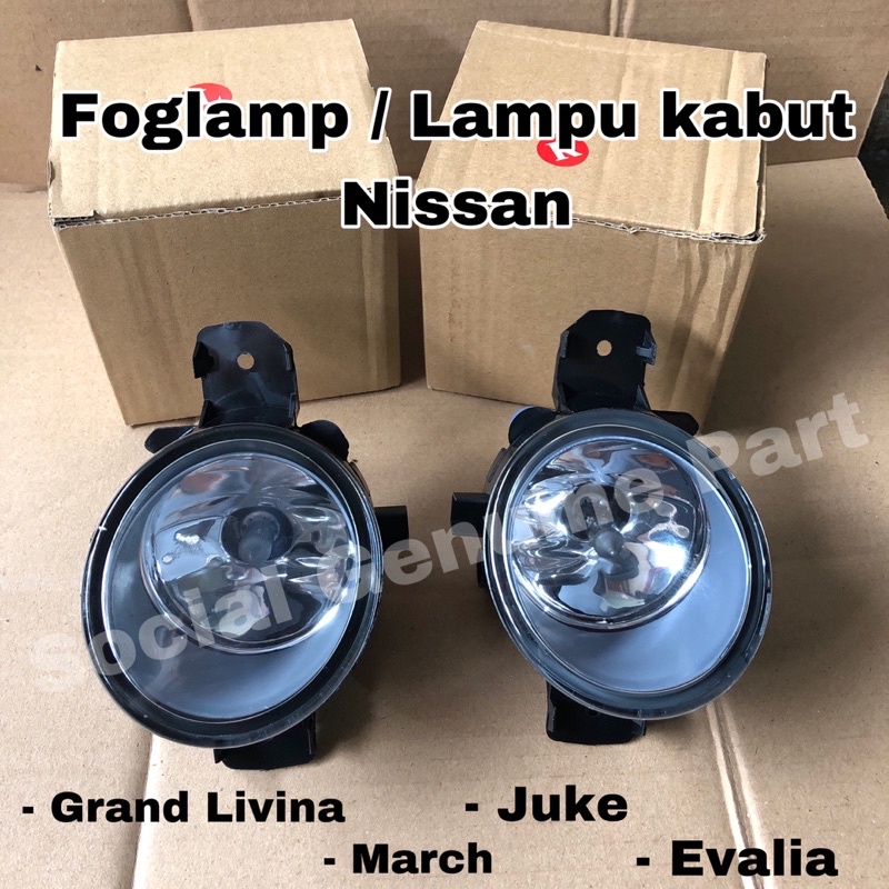 Foglamp lampu kabut Nissan Grand livina March Juke Evalia original