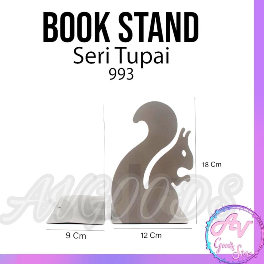

➲Paling Dicari Book Stand / Sandaran Buku / Penyangga buku / pembatas buku / Book end fancy besi (2pcs) Ori 100%