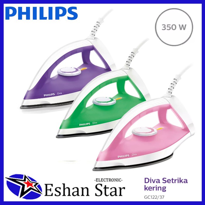 Setrika PHILIPS GC122 GC 122 Diva