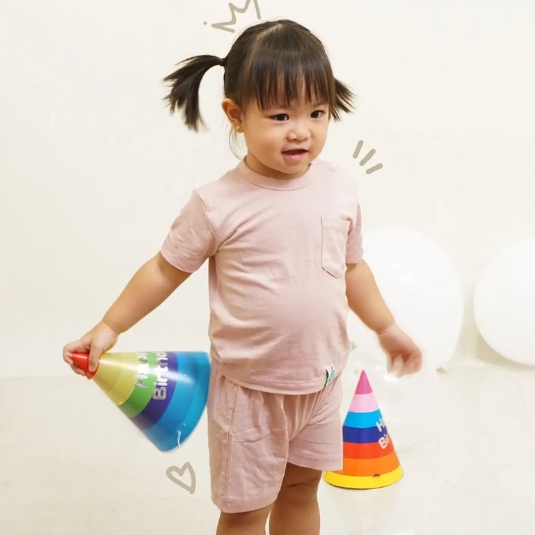 Powa Kids Fuwa Set | Baju Anak | Baju Set