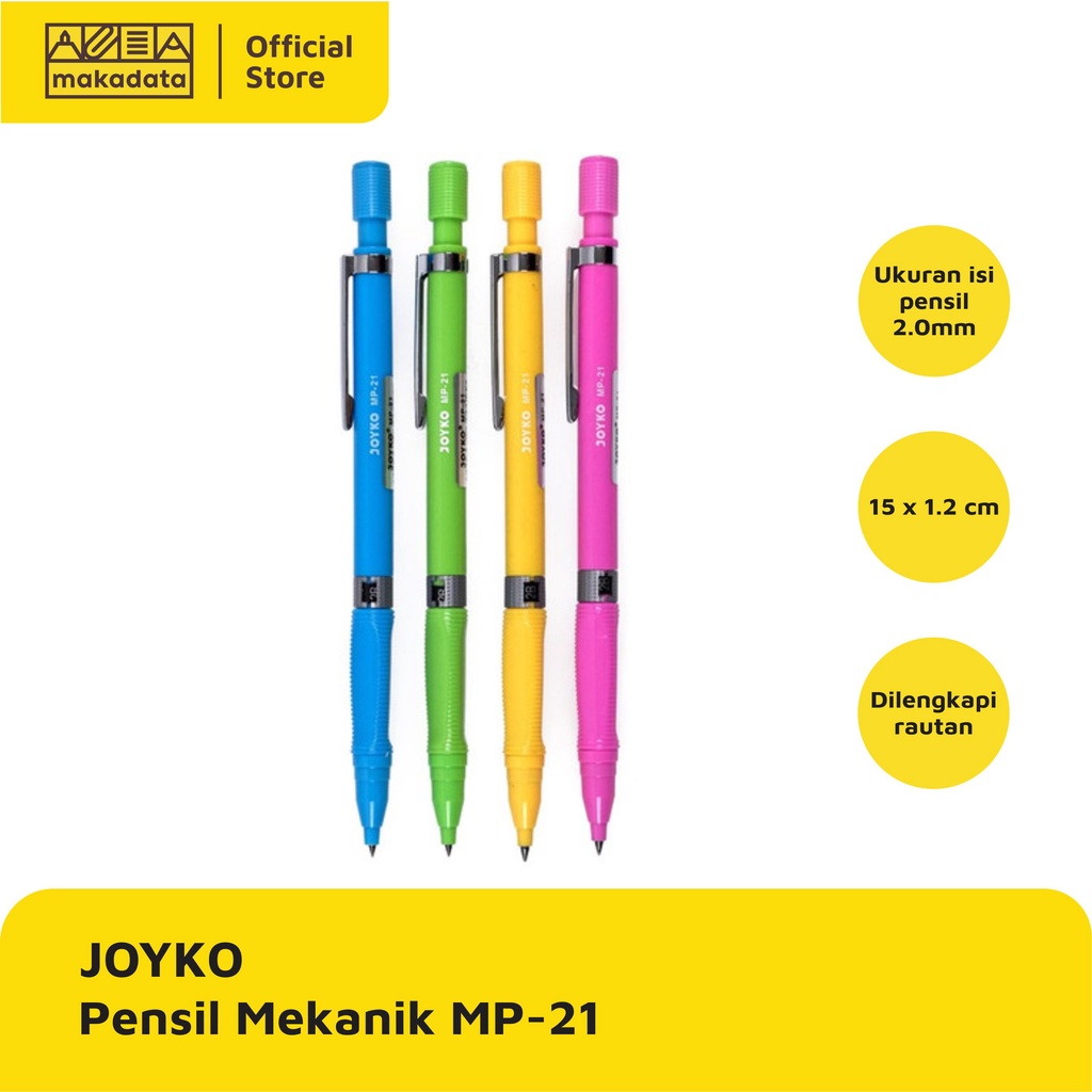 

MECHANIC PENCIL / PENSIL MEKANIK JOYKO MP-21 MURAH