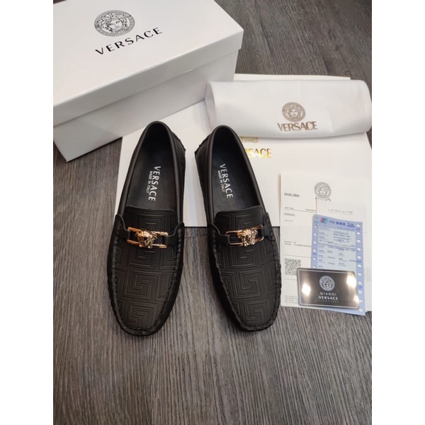 PANTOFEL PRIA BRANDED MIRROR WARNA HITAM