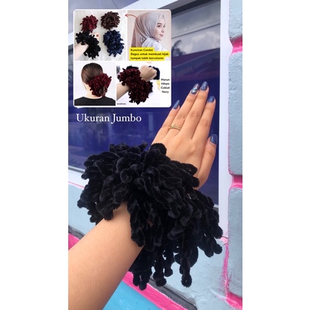 IKAT RAMBUT GURITA JUMBO/KUNCIRAN RAMBUT/CEMPOL RAMBUT