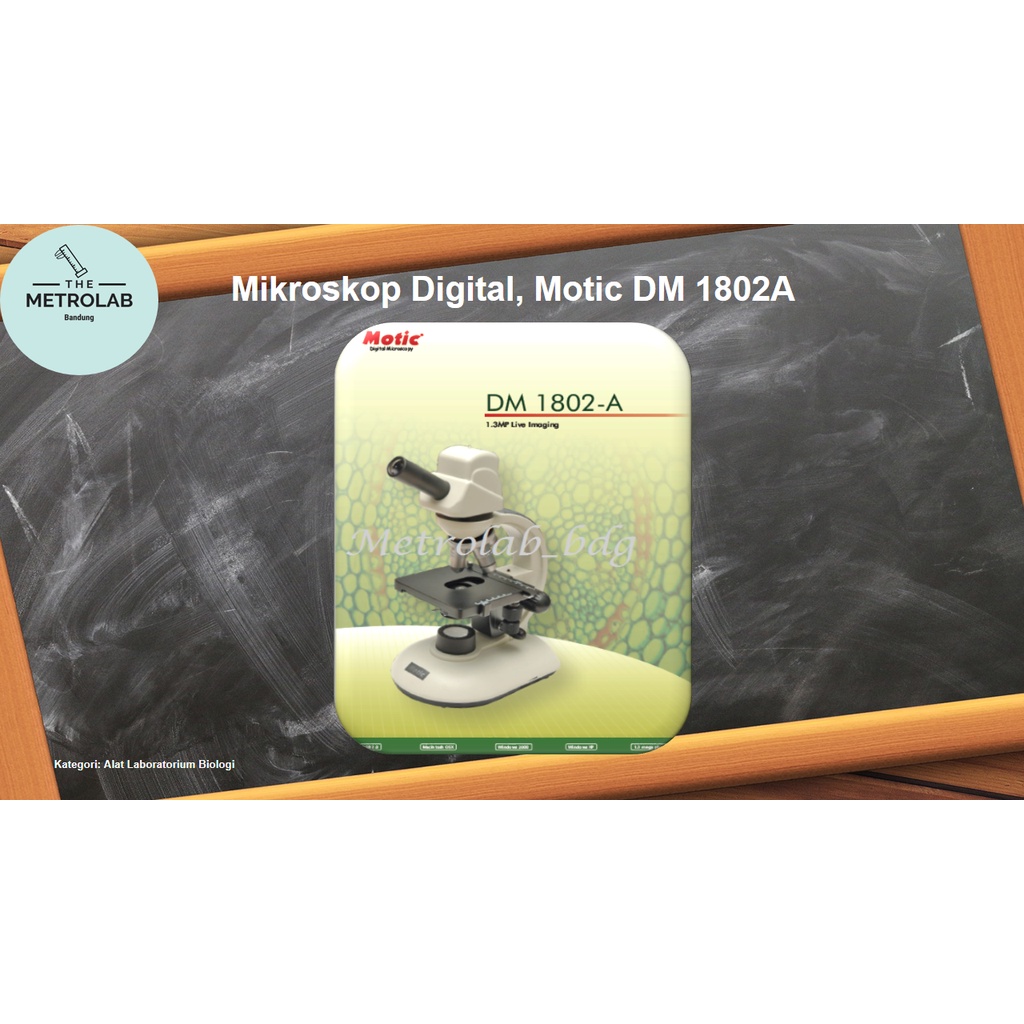 Mikroskop Digital, Motic DM 1802a | Digital Microscope DM 1802a | Merk MOTIC