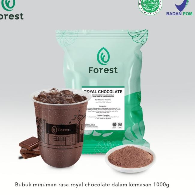 

Ready Stok Bubuk Minuman ROYAL CHOCOLATE Powder 1000 g - FOREST Bubble Drink