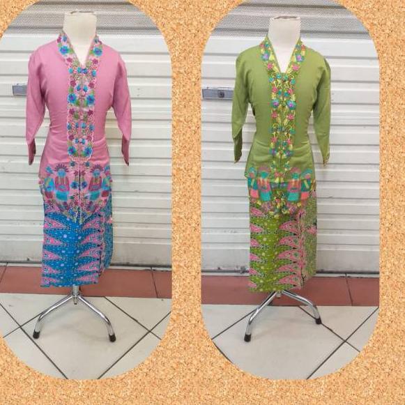 ░☺░  SETELAN KEBAYA ENCIM ANAK /kebaya anak encim modern/kebaya betawi/Set Kebaya Encim Ondel-Ondel 