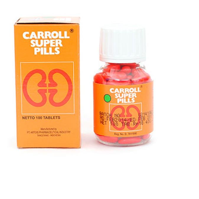 

COD✔️Carol Super Pil (obat batu ginjal) -isi 60kap|SQ3