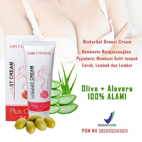 BREAST Cream Bio herbal Pembesar Payudara BPOM Original