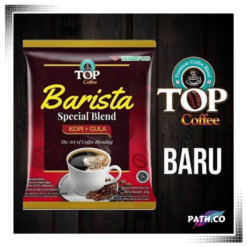 

Kopi Top Barista Special Blend (Kopi + Gula) 25gr