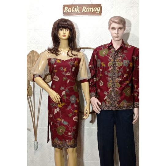 Couple Dress Batik Vania Unggul Jaya