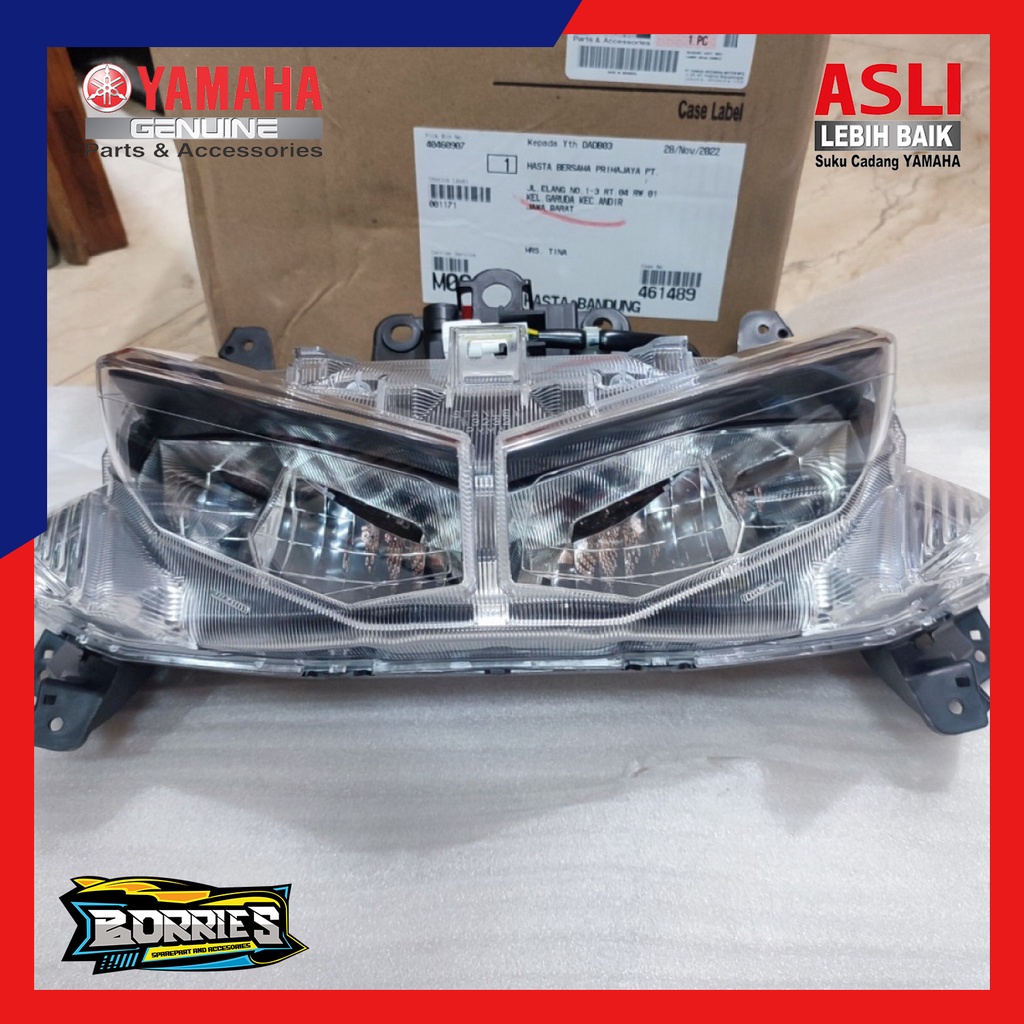 REFLEKTOR/ LAMPU DEPAN AEROX 155 ASLI ORIGINAL YAMAHA B65-H4300-01