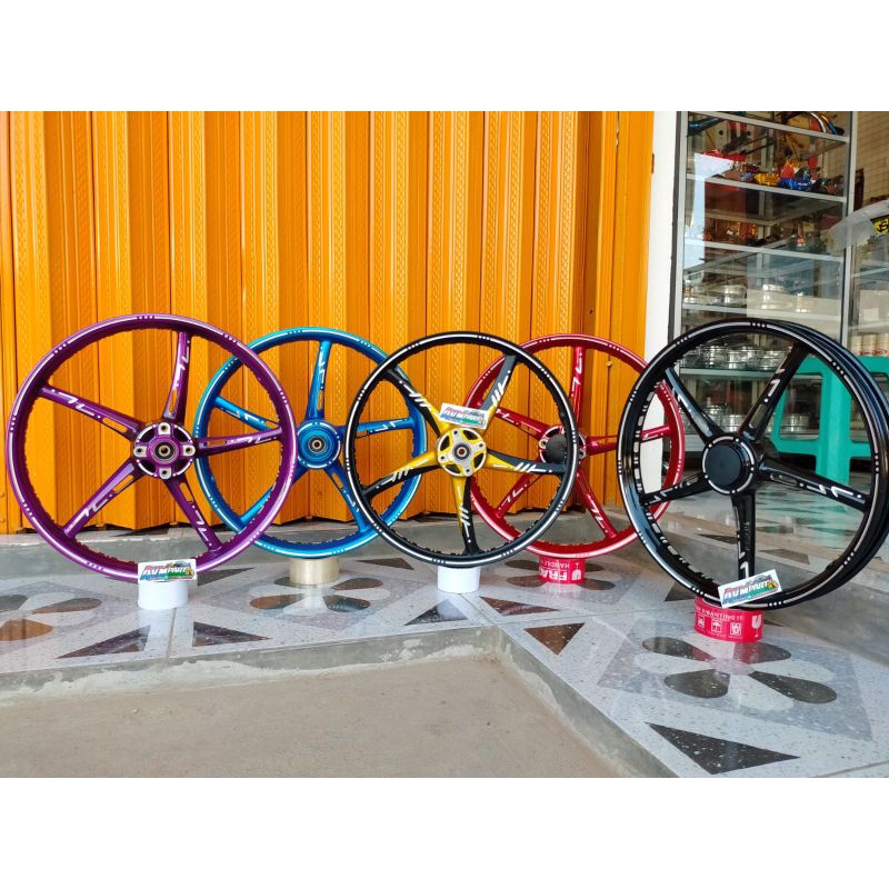 Jual VELG palang rossi copy rcb velg slot pelek rossi Jupiter mio cb gl