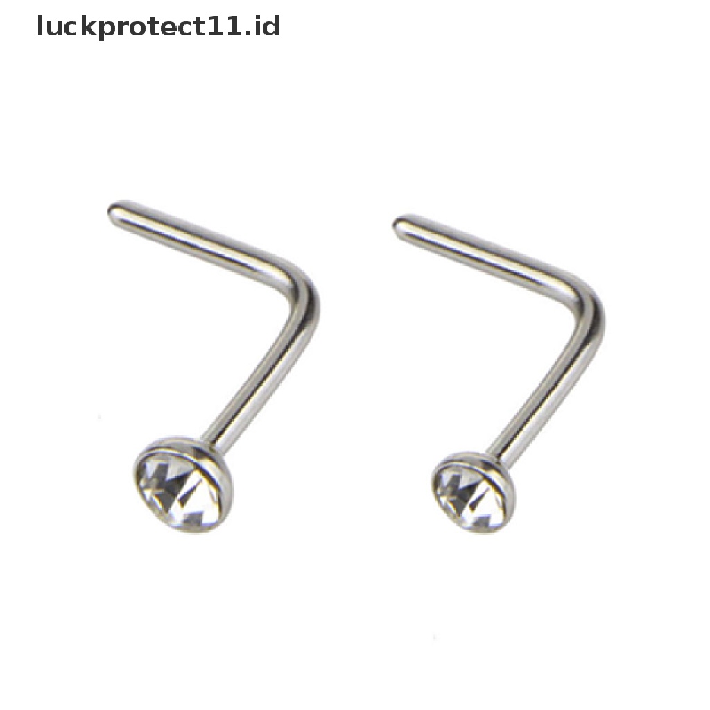 /Fashion Hot// Fashion// 21Pcs/Set Cincin Hoop Hidung Kristal Tulang Bar Pin Tulang Rawan Studs Jewelry.