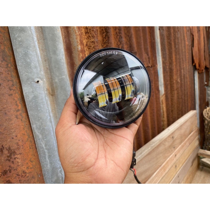 Lampu daymaker honda c70 daymaker c70 led