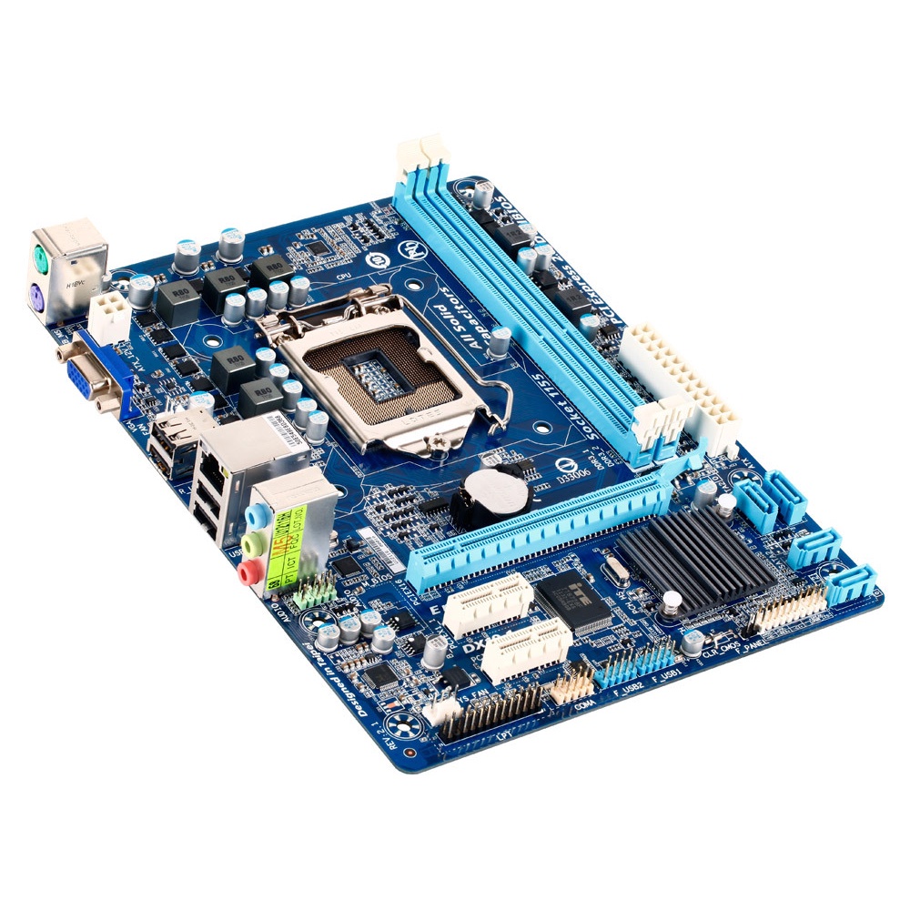 Motherboard Gigabyte H61M-DS2 - LGA 1155 DDR3 - Mainboard Intel