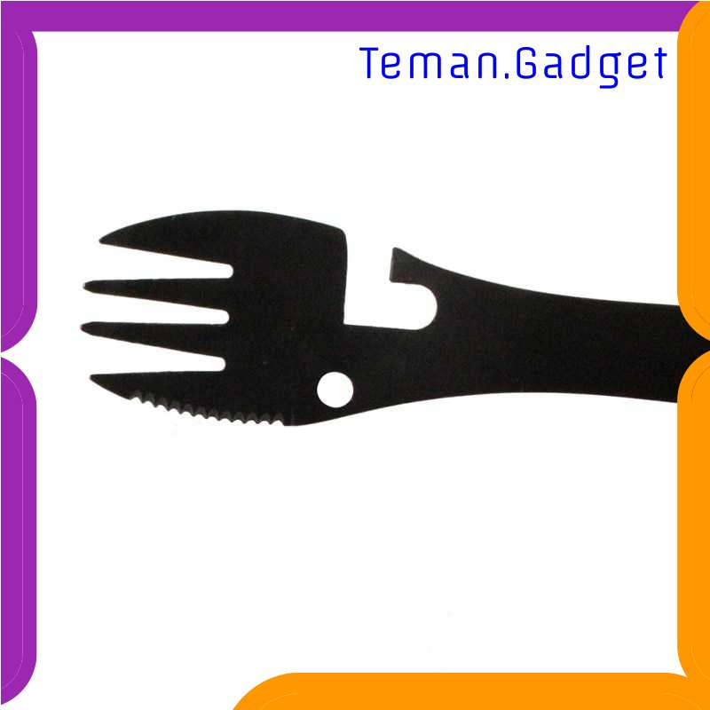 TG - DPR YYEDC Sendok Garpu Pisau Multifungsi Outdoor Camping EDC Tools - LX708