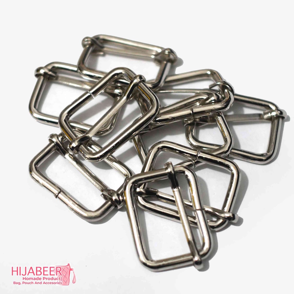 Ring Jalan Nikel – Ring Tas 2,5cm Ring Tas /10PCS