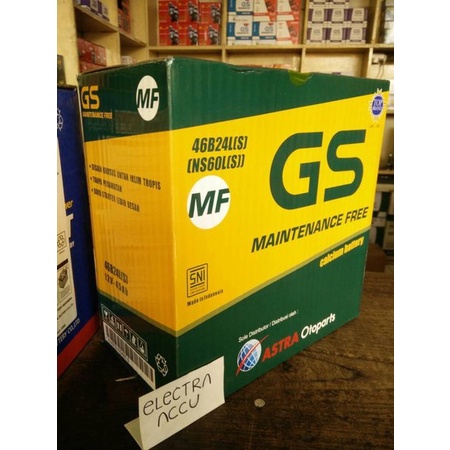 Aki Mobil Honda Crv Gs Astra Mf Ns60Ls Aki Kering