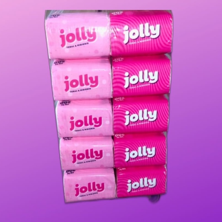 Tisu Jolly Pop Up 90 gram isi 10 pack