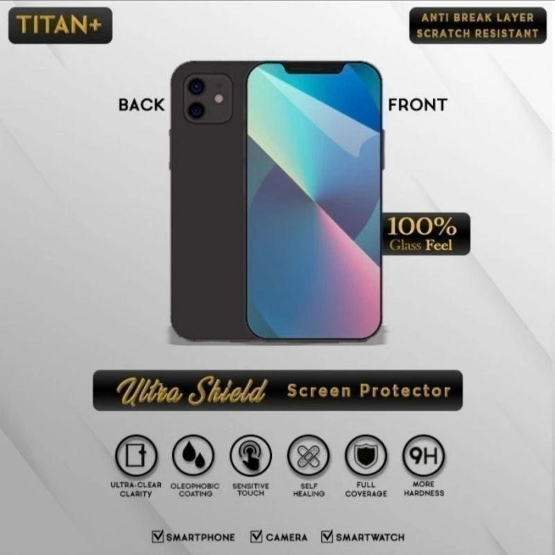 Titan+ Anti Break Screen Protector Hidrogel Vivo iQOO 11 11 Pro