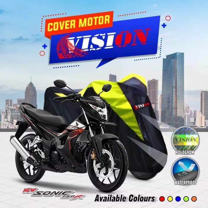 TERMURAH COVER SARUNG MOTOR HONDA SONIC PENUTUP SARUNG MOTOR SONIC