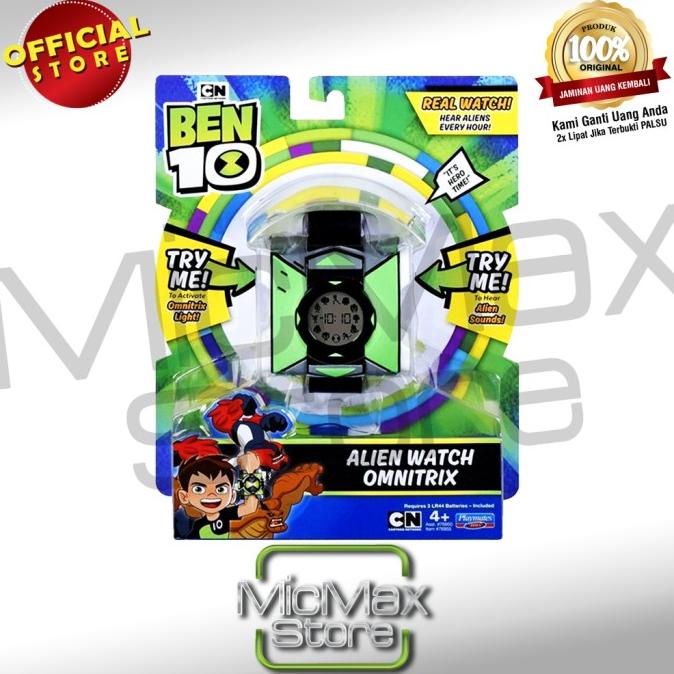 Ben 10 Basic Omnitrix jam tangan ben10 Mainan Original Asli