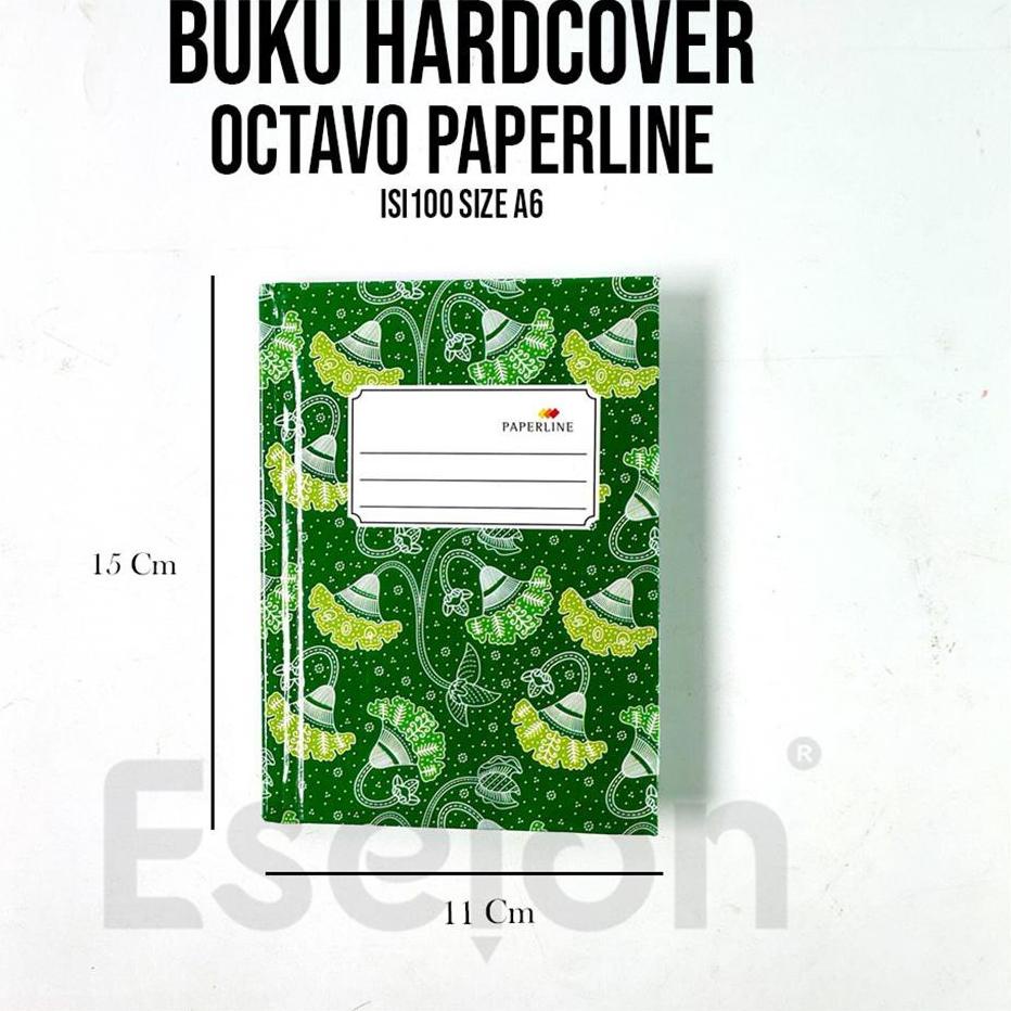 

₮ Buku Tulis Hardcover Octavo A6 Paperline 100lbr/Octavo A6 100lb ㅲ