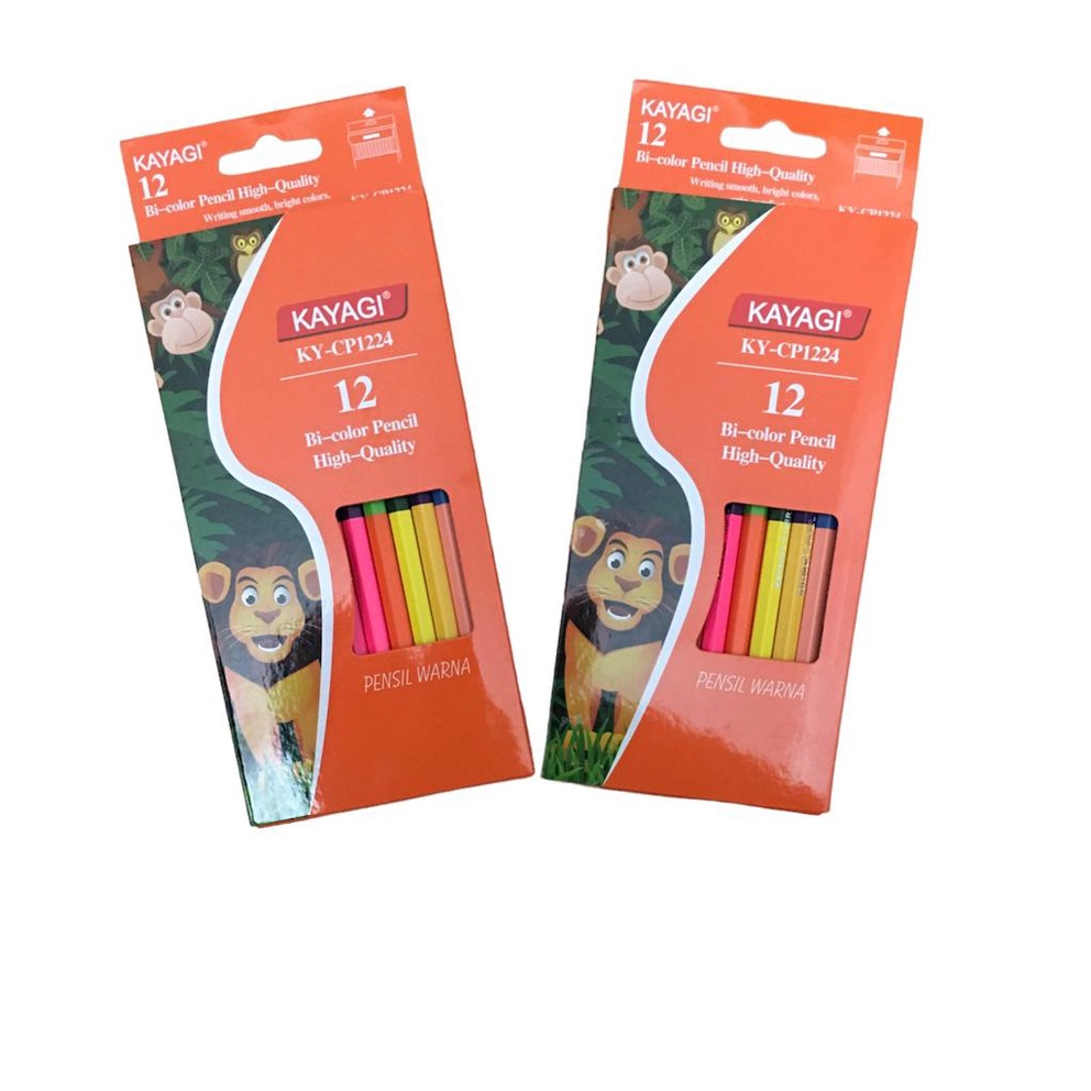 

pensil warna kayagi/KY-CP1224 pensil warna 12 batang 24 warna