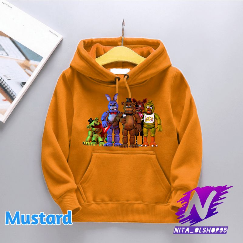 sweater hoodie anak fnaf five nigth at freddy